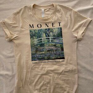 Monet Art Shirt Water Lilies Art Tshirt